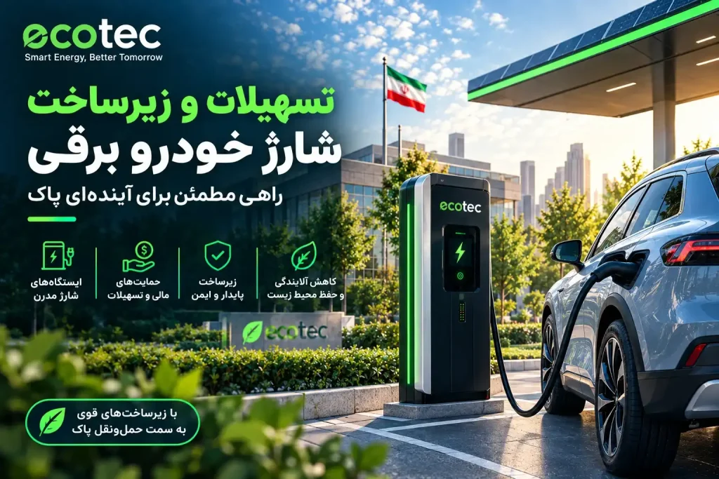 تسهیلات نصب شارژر خودرو برقی