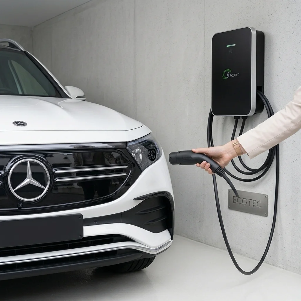 شارژر ماشین برقی مرسدس بنز EQB اکوتک